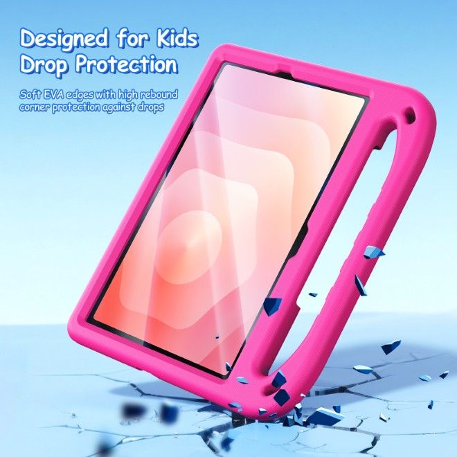 Dux Ducis - Samsung Galaxy Tab S11 Hülle - Robustes EVA Case - Puff Series - pink