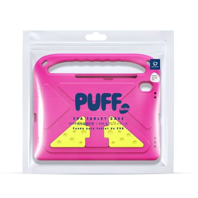Dux Ducis - Samsung Galaxy Tab S11 Hülle - Robustes EVA Case - Puff Series - pink