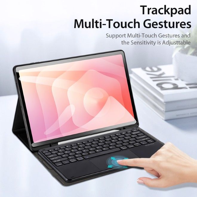 Dux Ducis - Samsung Galaxy Tab S11 Tastatur Hülle - Keyboard Case - TK Series - schwarz