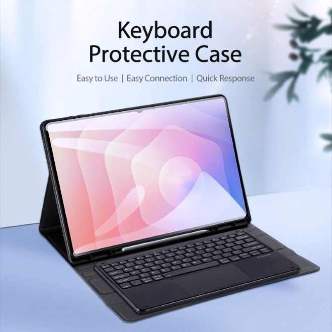 Dux Ducis - Samsung Galaxy Tab S11 Ultra Tastatur Hülle - Keyboard Case - TK Series - schwarz