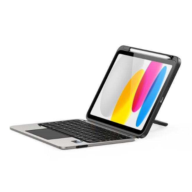 Dux Ducis - iPad 2025 (11. Gen) / iPad 2022 (10. Gen) Tastatur Hülle - Keyboard Case - VK Series - schwarz