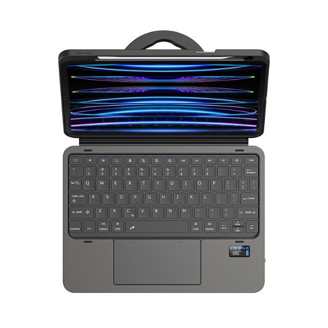 Dux Ducis - iPad Pro 11 (2022/2021/2020) Tastatur Hülle - Keyboard Case - VK Series - schwarz