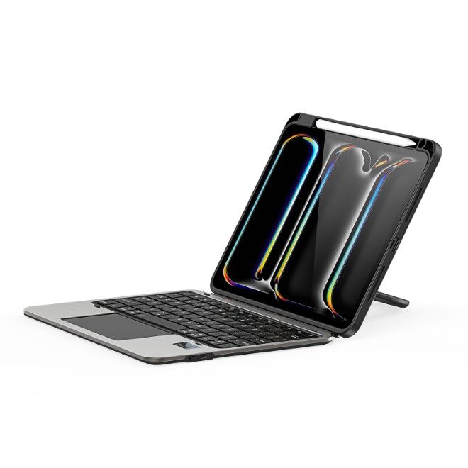 Dux Ducis - iPad Pro 11 (2025/2024) Tastatur Hülle - Keyboard Case - VK Series - schwarz