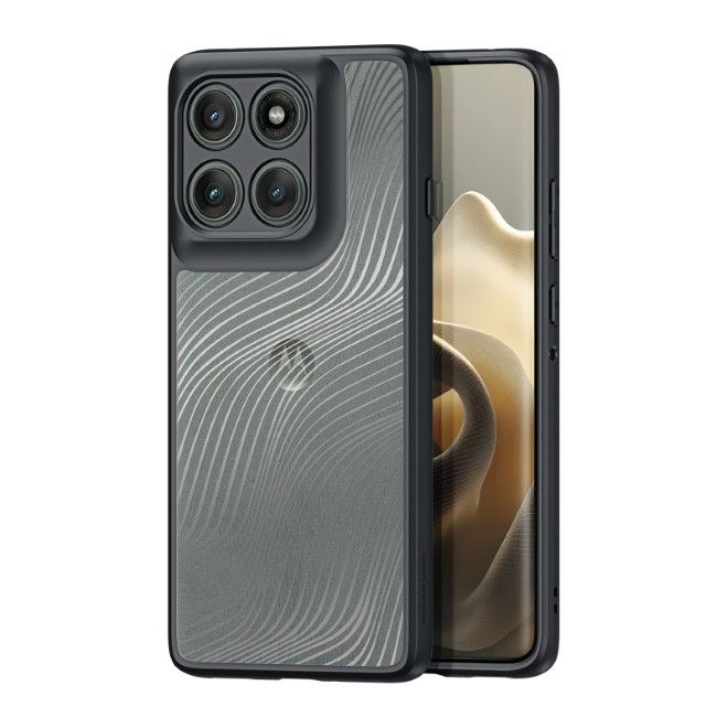 Dux Ducis - Motorola Edge 60 Pro Hülle - Hardcase - Aimo Series - schwarz