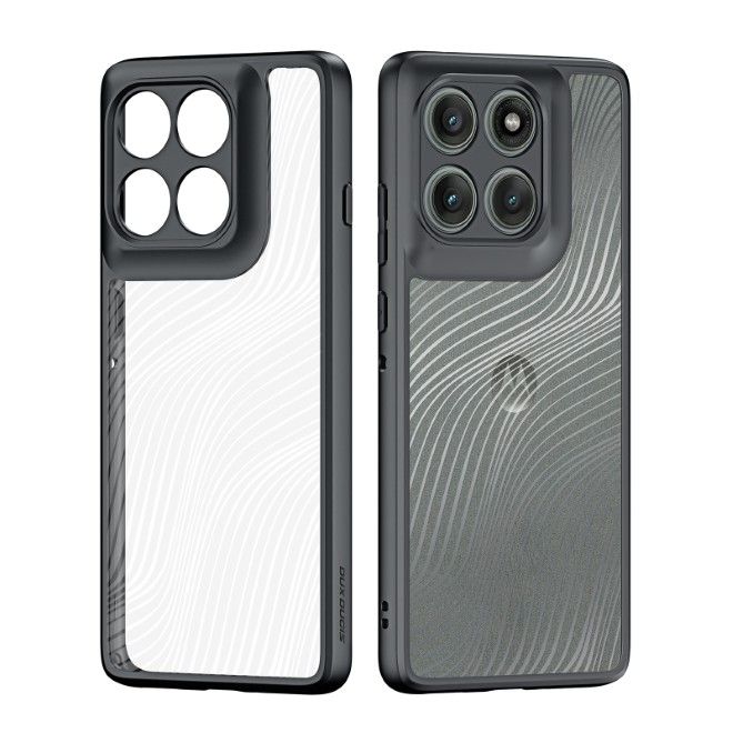 Dux Ducis - Motorola Edge 60 Pro Hülle - Hardcase - Aimo Series - schwarz