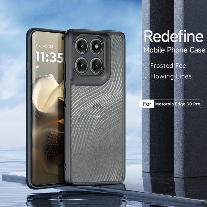 Dux Ducis - Motorola Edge 60 Pro Hülle - Hardcase - Aimo Series - schwarz