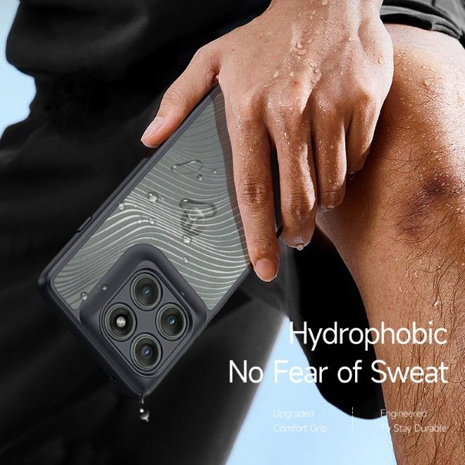 Dux Ducis - Motorola Edge 60 Pro Hülle - Hardcase - Aimo Series - schwarz