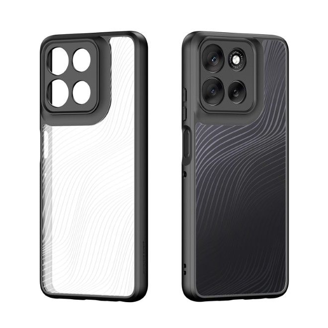 Dux Ducis - Motorola Moto G56 Hülle - Hardcase - Aimo Series - schwarz