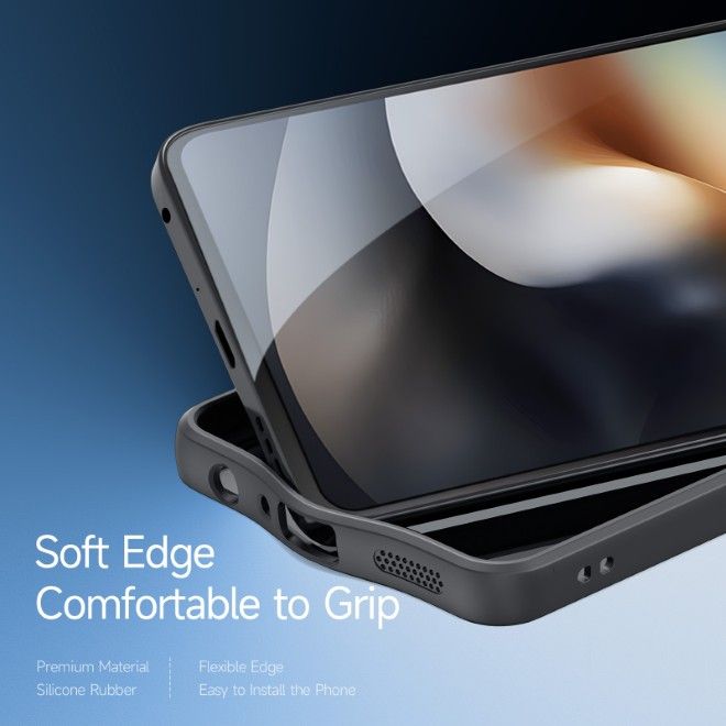 Dux Ducis - Motorola Moto G56 Hülle - Hardcase - Aimo Series - schwarz