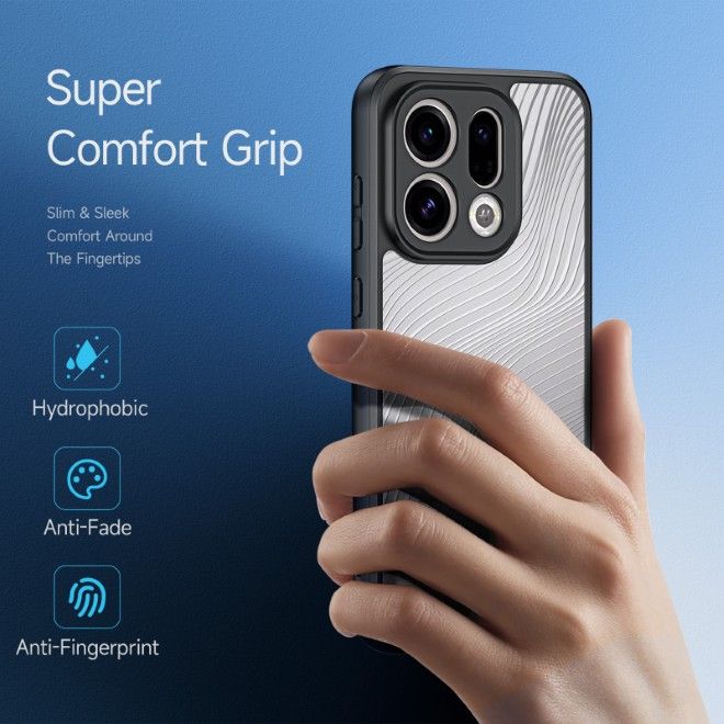 Dux Ducis - Oppo Find X9 Hülle - Hardcase - Aimo Series - schwarz