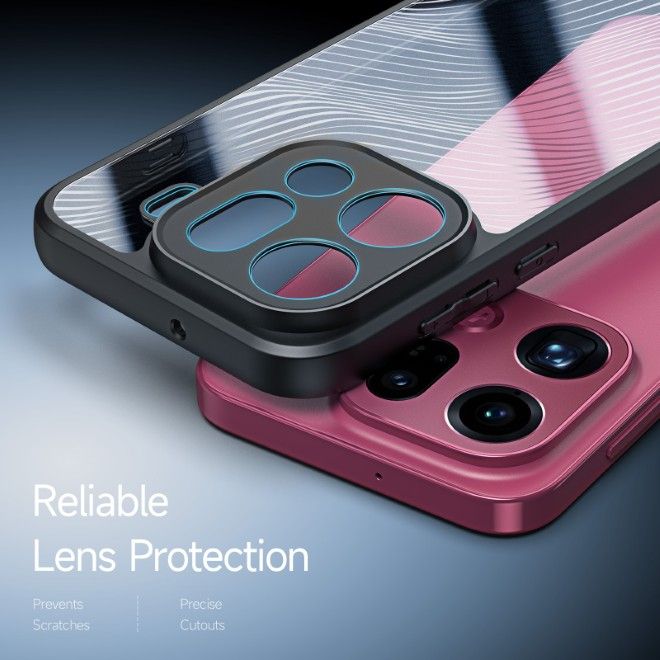 Dux Ducis - Oppo Find X9 Pro Hülle - Hardcase - Aimo Series - schwarz