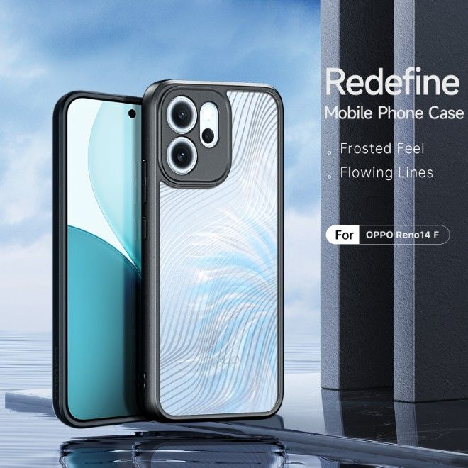 Dux Ducis - Oppo Reno14 F Hülle - Hardcase - Aimo Series - schwarz