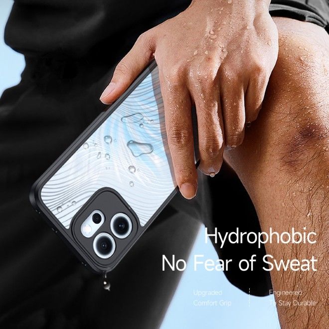 Dux Ducis - Oppo Reno14 F Hülle - Hardcase - Aimo Series - schwarz