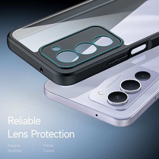 Dux Ducis - Xiaomi Redmi 15 Hülle - Hardcase - Aimo Series - schwarz