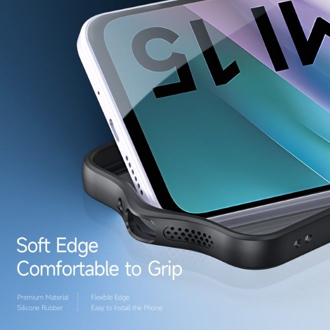 Dux Ducis - Xiaomi Redmi 15 Hülle - Hardcase - Aimo Series - schwarz