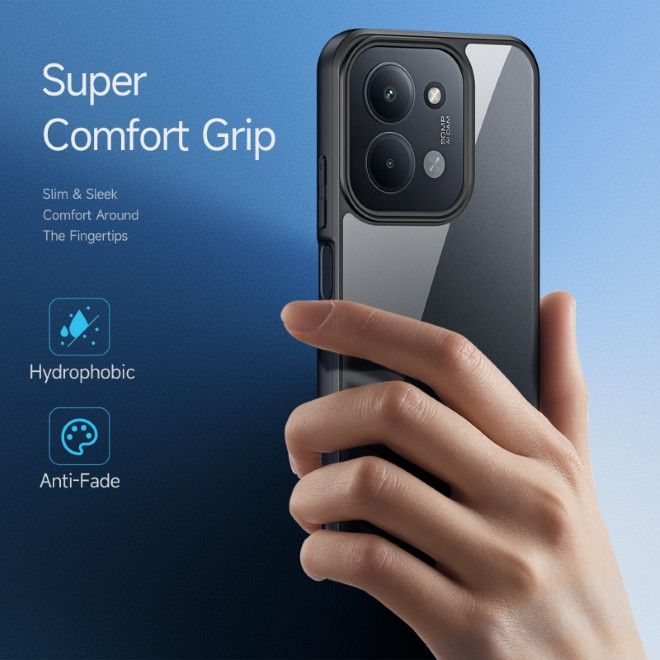 Dux Ducis - Xiaomi Redmi 15C / Poco C85 Hülle - Hardcase - Aimo Series - schwarz