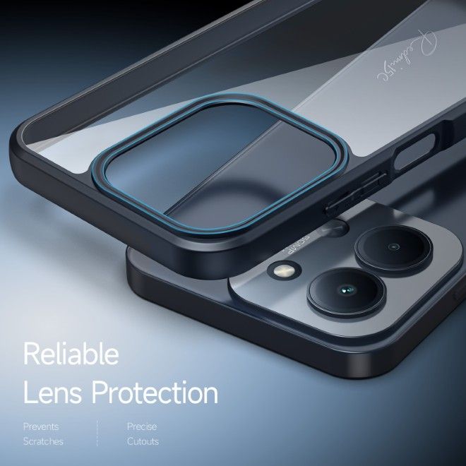 Dux Ducis - Xiaomi Redmi 15C / Poco C85 Hülle - Hardcase - Aimo Series - schwarz