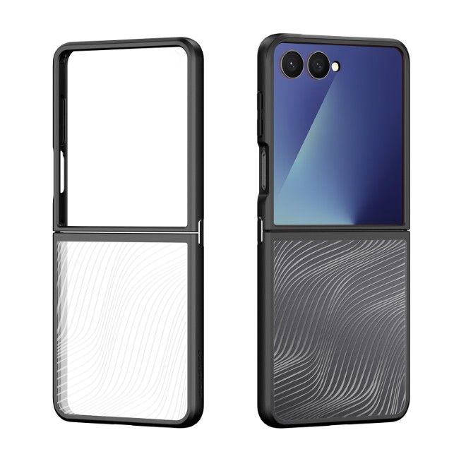 Dux Ducis - Samsung Galaxy Z Flip7 Hülle - Hardcase - Aimo Series - schwarz