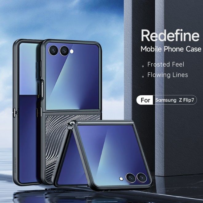 Dux Ducis - Samsung Galaxy Z Flip7 Hülle - Hardcase - Aimo Series - schwarz
