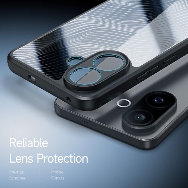 Dux Ducis - Vivo V60 Lite / V60 Lite 4G Hülle - Hardcase - Aimo Series - schwarz