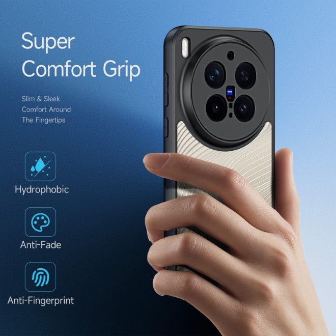 Dux Ducis - Vivo X300 Pro Hülle - Hardcase - Aimo Series - schwarz