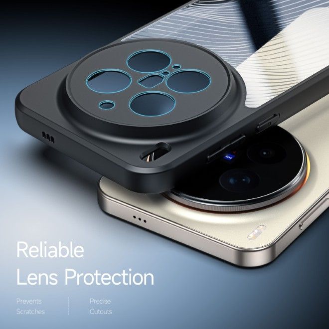 Dux Ducis - Vivo X300 Pro Hülle - Hardcase - Aimo Series - schwarz