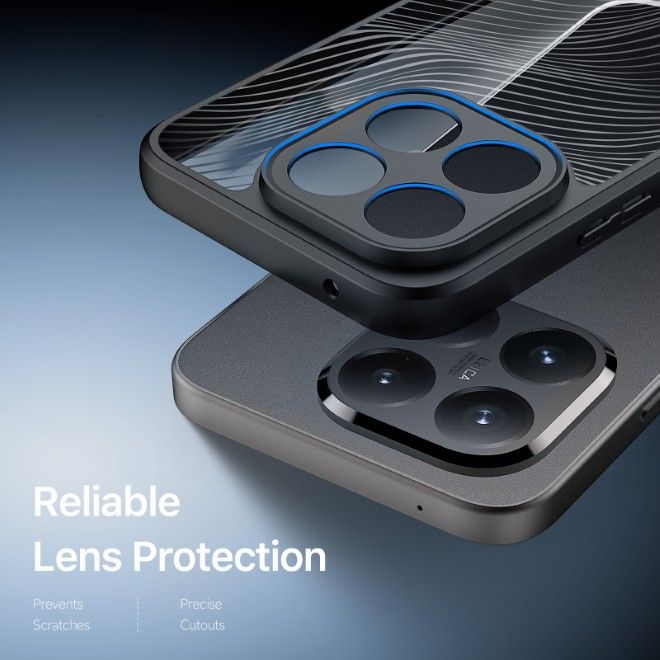 Dux Ducis - Xiaomi 15T Hülle - Hardcase - Aimo Series - schwarz