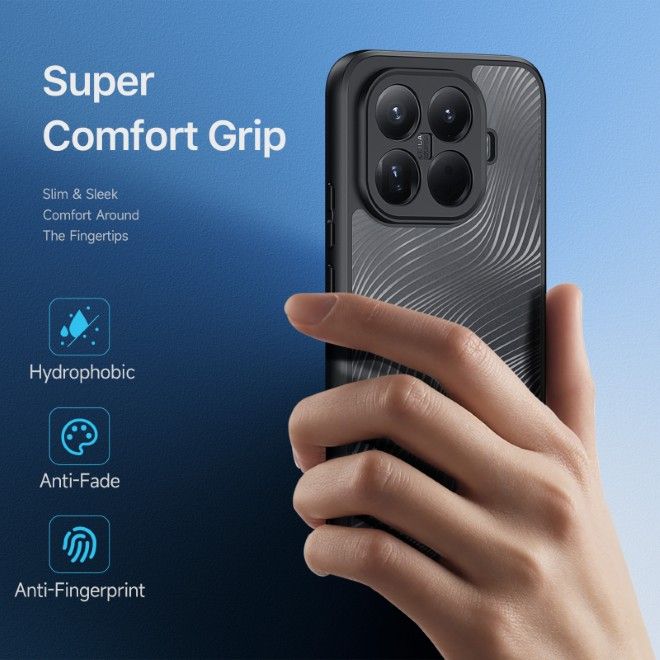 Dux Ducis - Xiaomi 15T Pro Hülle - Hardcase - Aimo Series - schwarz