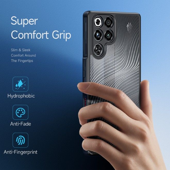 Dux Ducis - ZTE nubia RedMagic 11 Pro / 11 Pro+ Hülle - Hardcase - Aimo Series - schwarz