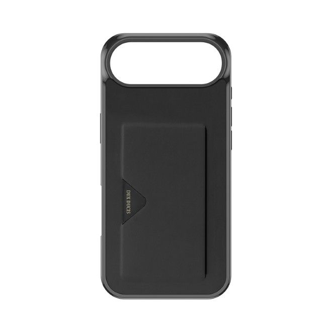 Dux Ducis - iPhone Air Hülle - Hardcase mit Kartenfach - Pocard Series - schwarz