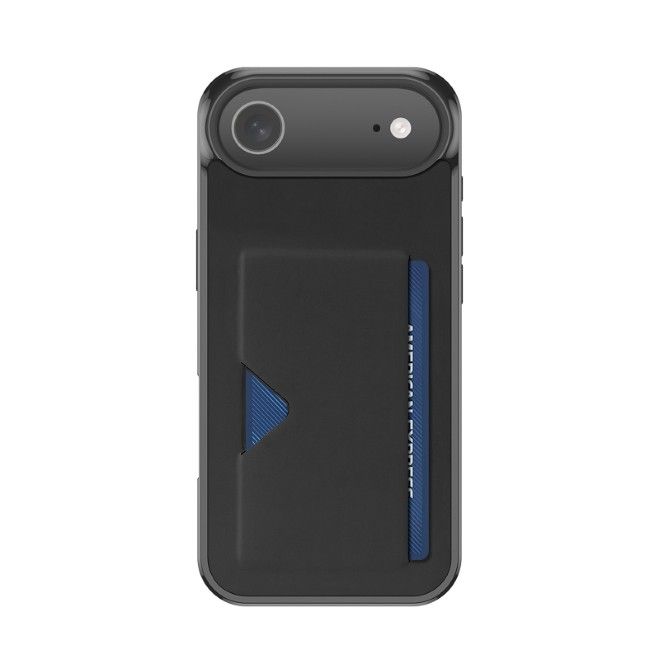 Dux Ducis - iPhone Air Hülle - Hardcase mit Kartenfach - Pocard Series - schwarz