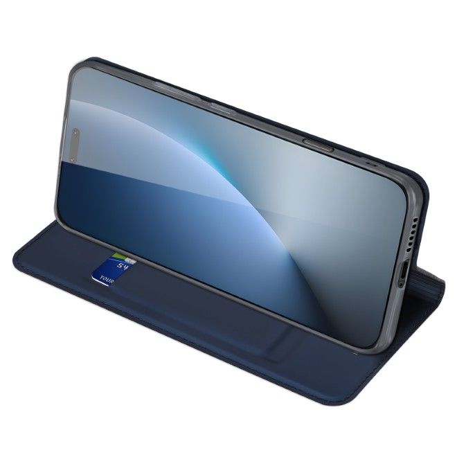 Dux Ducis - Honor Magic8 Pro Hülle - Handy Bookcover - Skin Pro Series - blau