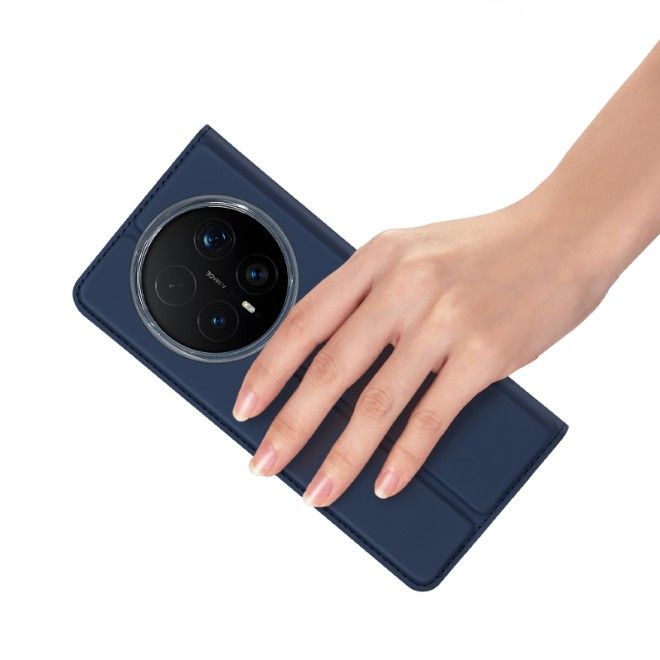 Dux Ducis - Honor Magic8 Pro Hülle - Handy Bookcover - Skin Pro Series - blau