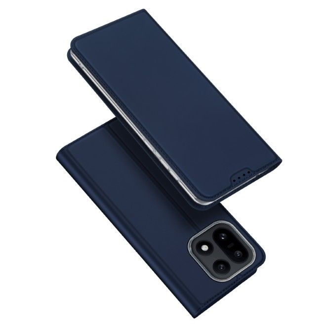 Dux Ducis - OnePlus 15 Hülle - Handy Bookcover - Skin Pro Series - blau