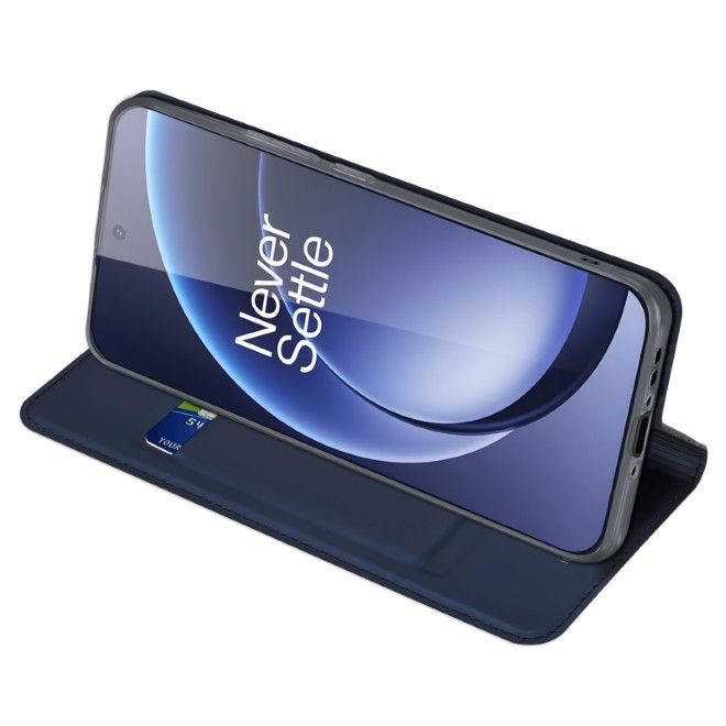 Dux Ducis - OnePlus 15 Hülle - Handy Bookcover - Skin Pro Series - blau