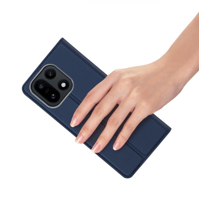 Dux Ducis - OnePlus 15 Hülle - Handy Bookcover - Skin Pro Series - blau