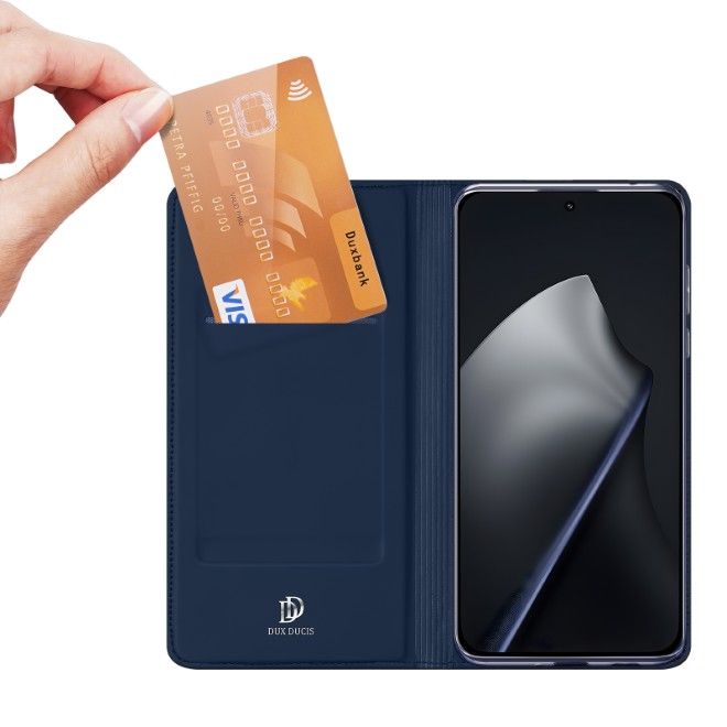 Dux Ducis - Xiaomi 15T Hülle - Handy Bookcover - Skin Pro Series - blau