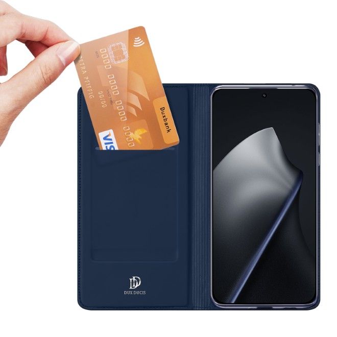 Dux Ducis - Xiaomi 15T Pro Hülle - Handy Bookcover - Skin Pro Series - blau