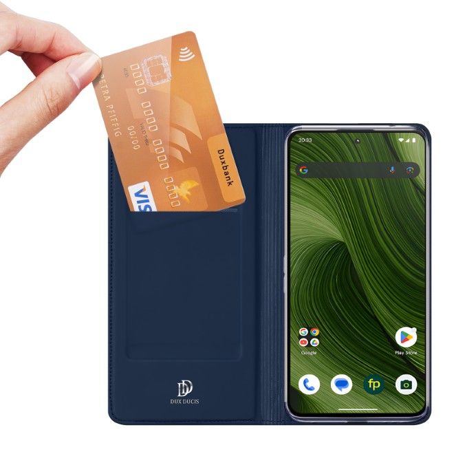 Dux Ducis - Fairphone 6 Hülle - Handy Bookcover - Skin Pro Series - blau