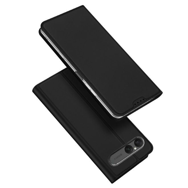 Dux Ducis - Sony Xperia 10 VII Hülle - Handy Bookcover - Skin Pro Series - schwarz