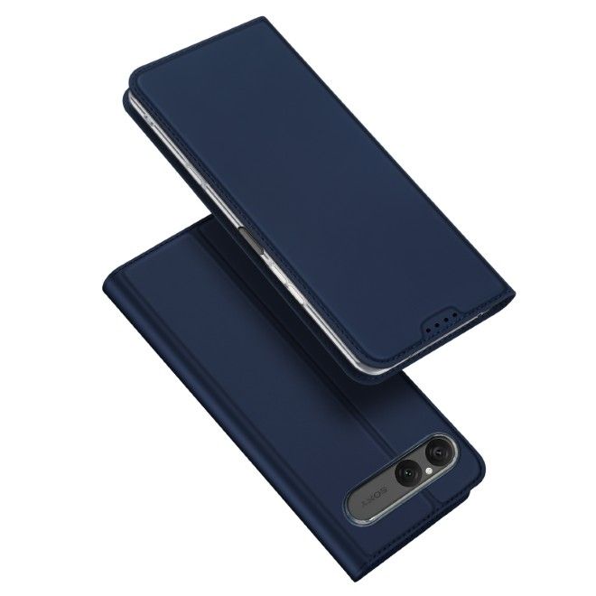 Dux Ducis - Sony Xperia 10 VII Hülle - Handy Bookcover - Skin Pro Series - blau