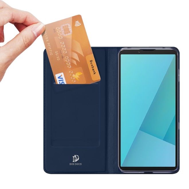 Dux Ducis - Sony Xperia 10 VII Hülle - Handy Bookcover - Skin Pro Series - blau