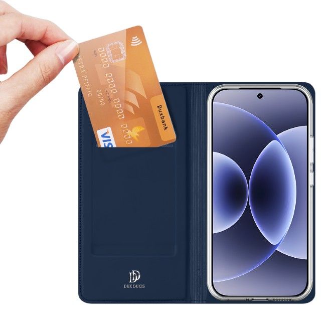 Dux Ducis - Xiaomi 17 Hülle - Handy Bookcover - Skin Pro Series - blau