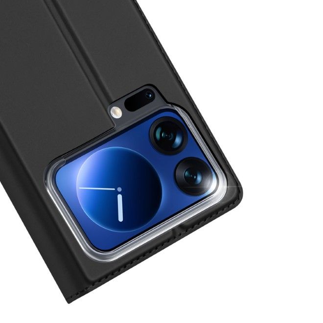 Dux Ducis - Xiaomi 17 Pro Max Hülle - Handy Bookcover - Skin Pro Series - schwarz