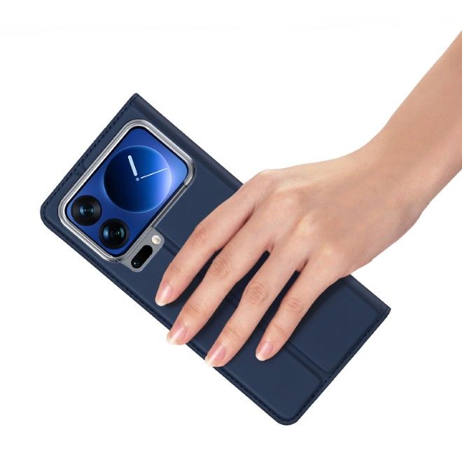 Dux Ducis - Xiaomi 17 Pro Max Hülle - Handy Bookcover - Skin Pro Series - blau