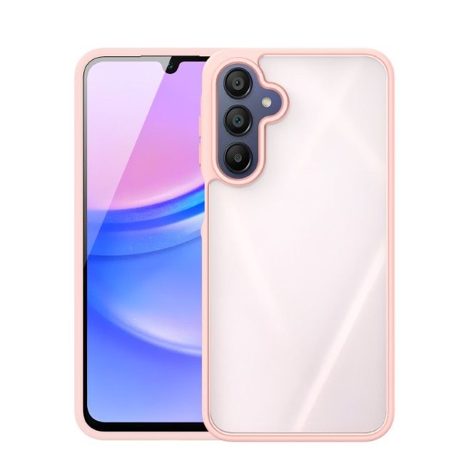 Dux Ducis - Samsung Galaxy A17 5G / A17 4G / A26 5G / A16 5G /A16 4G Hülle - TPU und PC Hardcase - Yind Series - hellpink