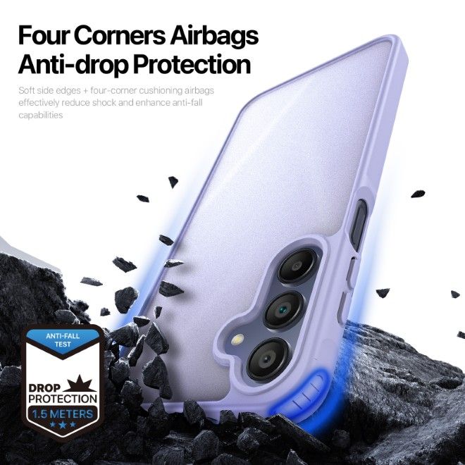 Dux Ducis - Samsung Galaxy A17 5G / A17 4G / A26 5G / A16 5G /A16 4G Hülle - TPU und PC Hardcase - Yind Series - hellpurpur