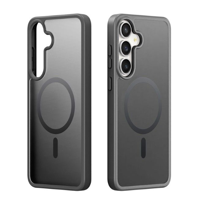 Dux Ducis - Samsung Galaxy S25 FE Hülle - TPU und PC Hardcase - Yind Series - schwarz