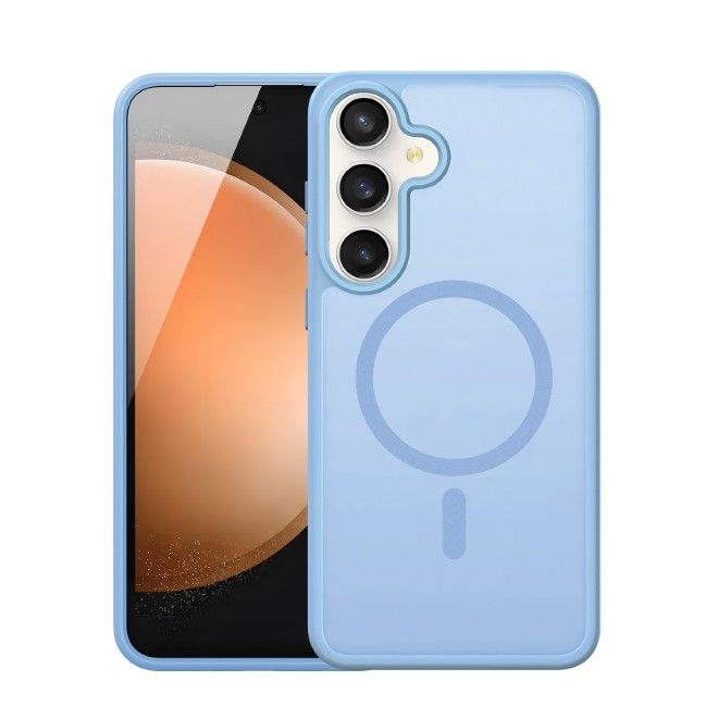 Dux Ducis - Samsung Galaxy S25 FE Hülle - TPU und PC Hardcase - Yind Series - hellblau