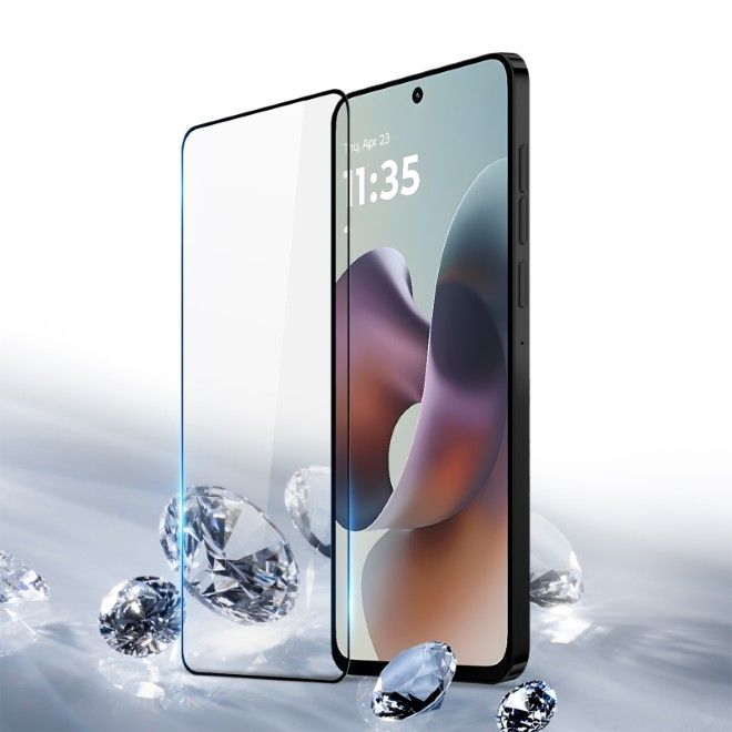 Dux Ducis - Motorola Moto G56 Schutzglas Displayschutz - HD-2.5D-R Series - schwarz